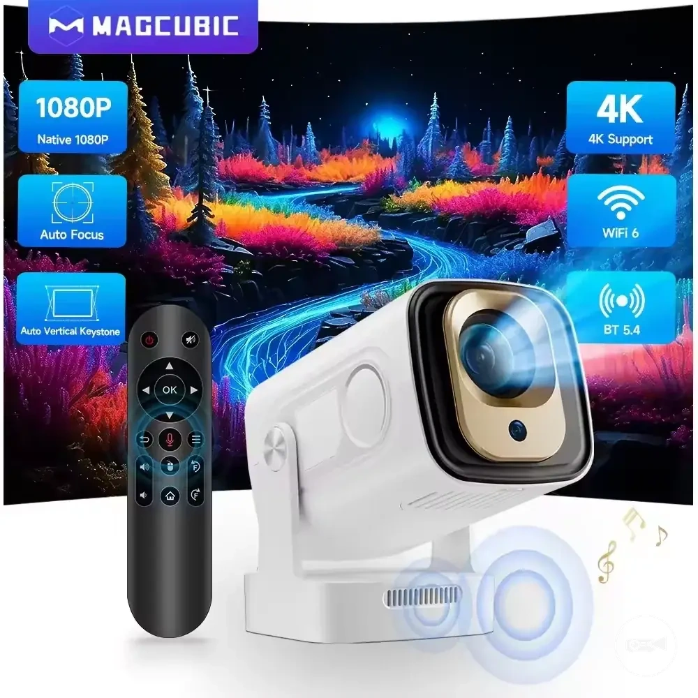 Proyector Magcubic HY310 con enfoque automático y funciones inalámbricas