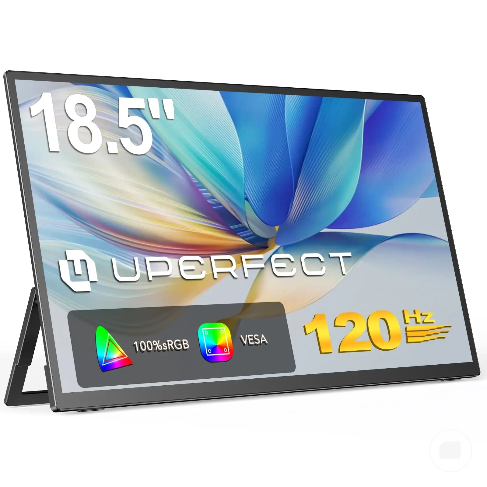 IPS ekran, USB-C, HDMI, VESA ve ayarlanabilir standlı 18,5 inç 120Hz taşınabilir monitör