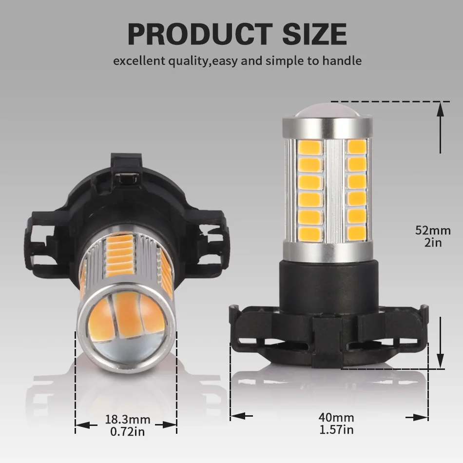 Lot De 10 Ampoules Clignotants Ambrées 12V 10W – Référence BAU15S, Pour Voiture Ou Moto, Homologuées E