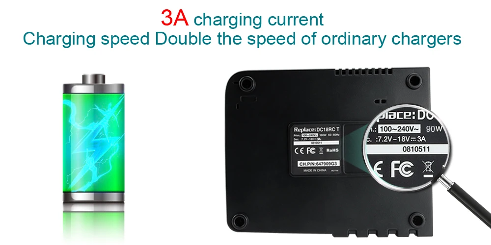 Chargeur Universel Intelligent M8 - 10 Emplacements Indépendants, Pour Batteries Li-Ion, Ni-MH, Ni-Cd, 18650, AA, AAA, Etc.