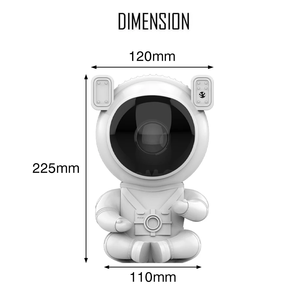 Image montrant une autre vue du projecteur AstronsomGalaxy