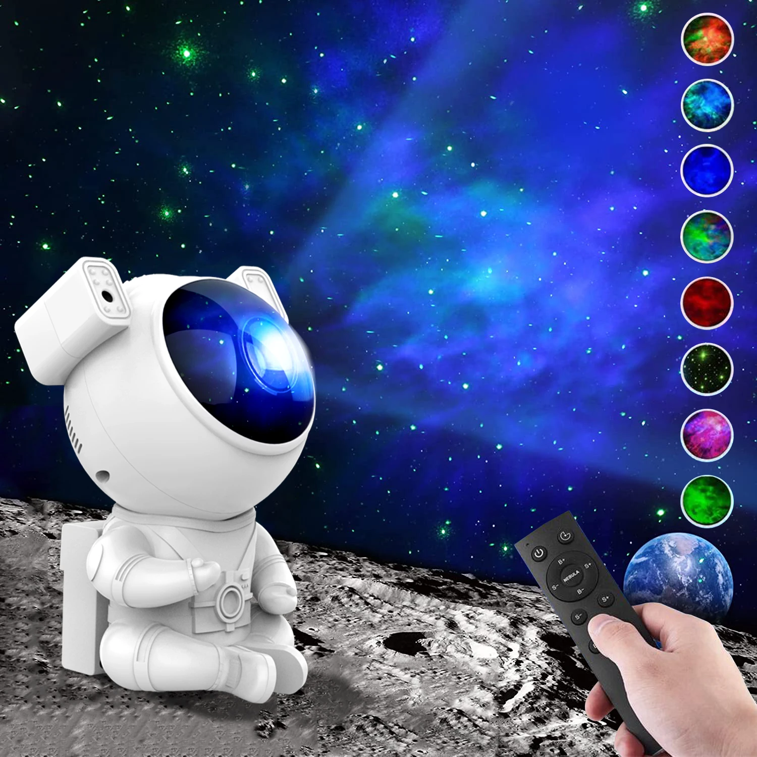 Image montrant la compatibilité Bluetooth du projecteur AstronsomGalaxy