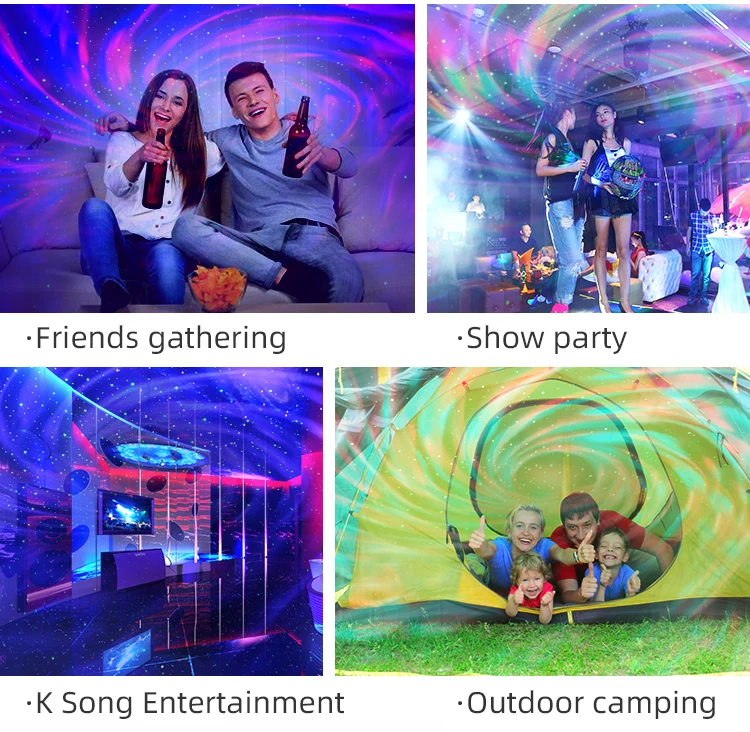 Projecteur de galaxie intelligent Led