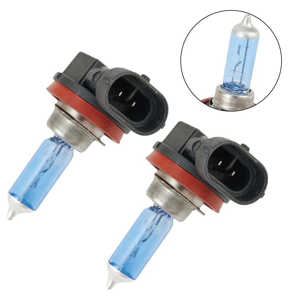 Ampoules Phare H11 24V 70W Super Blanche 5000K - Lot De 2 - Feux Antibrouillard Haute Luminosité