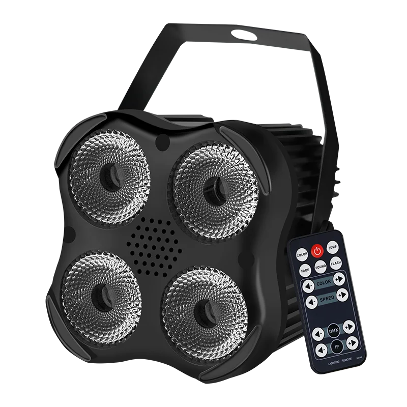 Projecteur LED PAR 18 X 15W RGBW 4 En 1 - DMX512, Stroboscope, Maître-esclave - Pour Discothèque, Bar, Mariage, église