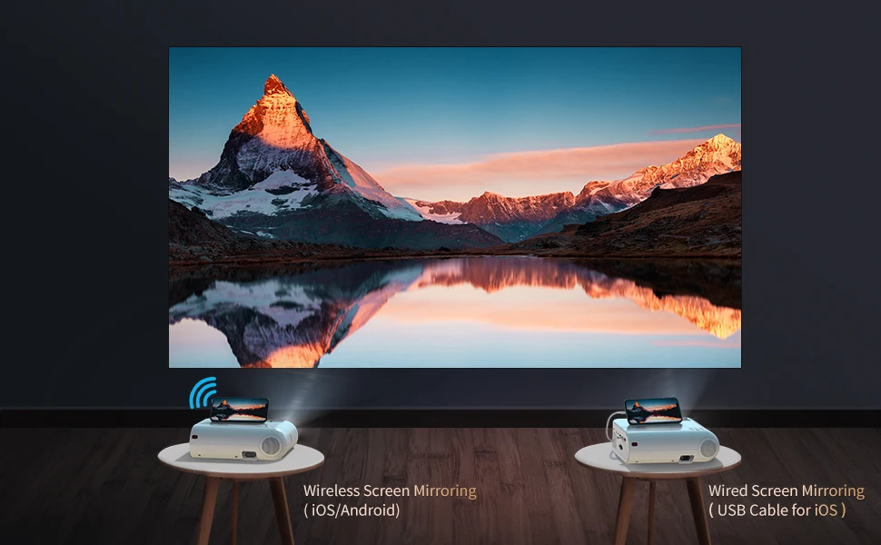 Miroir d'écran sans fil et miroir d'écran filaire