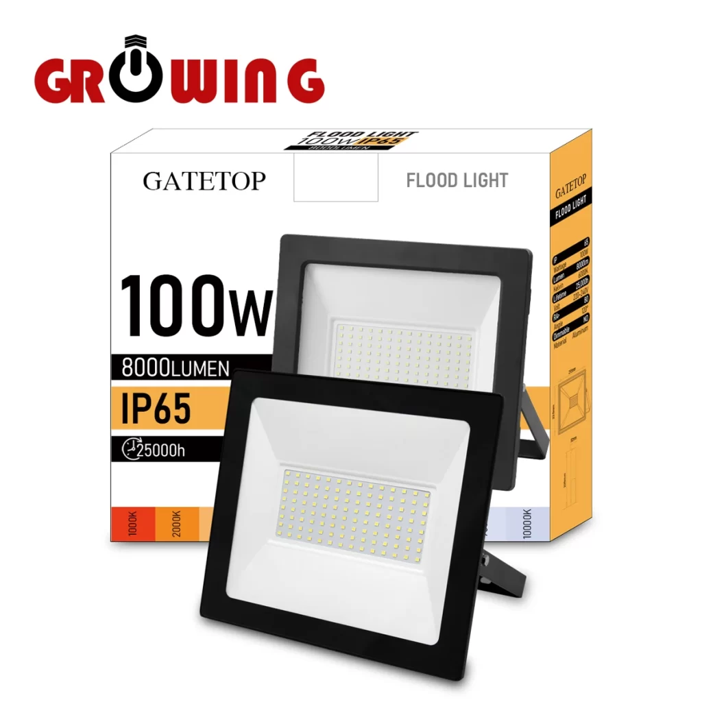 Projecteur Led 100W Avec Détecteur De Mouvement